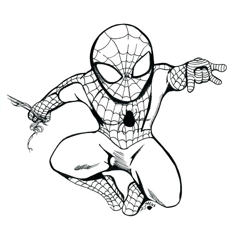 800x772 Kids N Coloring Pages Of Ultimate Spider Man 3 Ultimate Spiderman