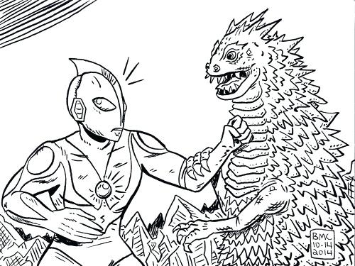500x375 Ultraman Coloring Pages Ultraman Coloring Coloring Book Elegant