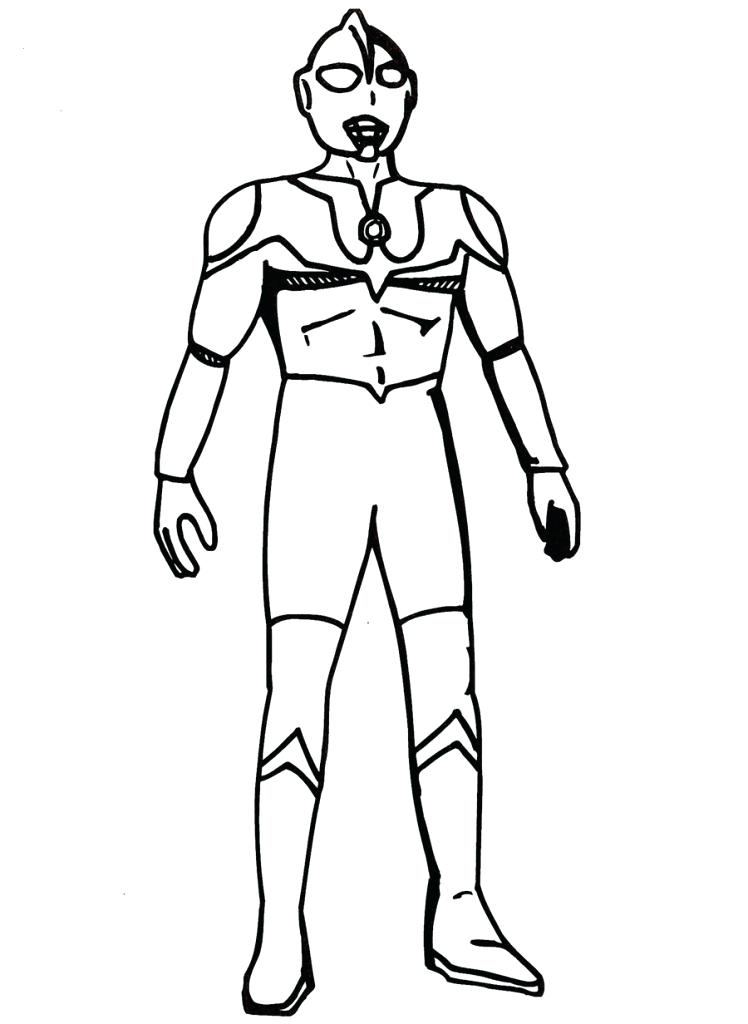 748x1024 Ultraman Coloring Pages Ultraman Zero Coloring Pages