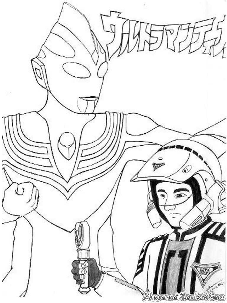 768x1024 Coloring Pages Ultraman Coloring Sheet