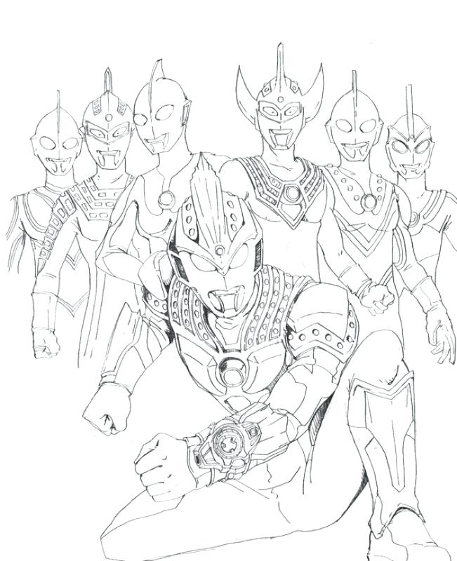 651x800 Coloring Ultraman