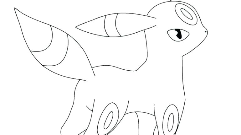 770x430 Umbreon Coloring Pages Coloring Pages Stunning Coloring Coloring