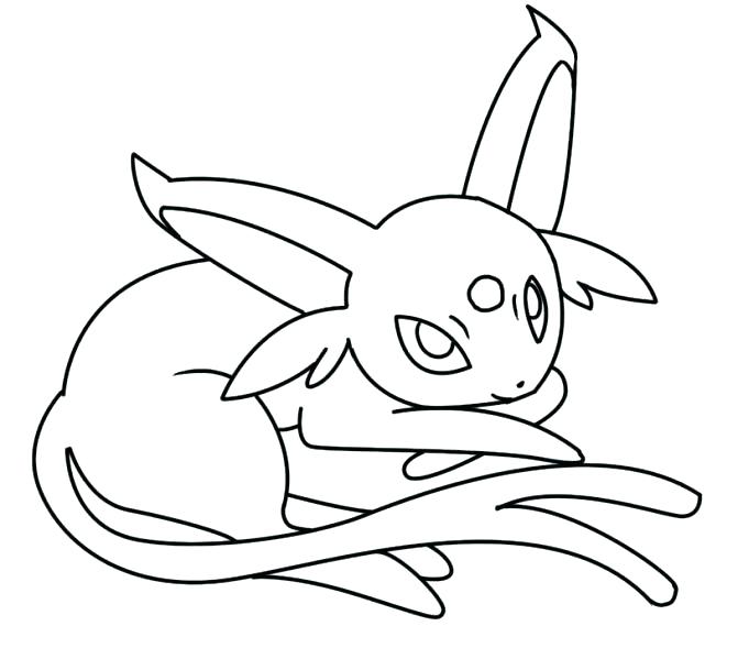 671x589 Umbreon Coloring Pages Printable Coloring Pages For Kids Page