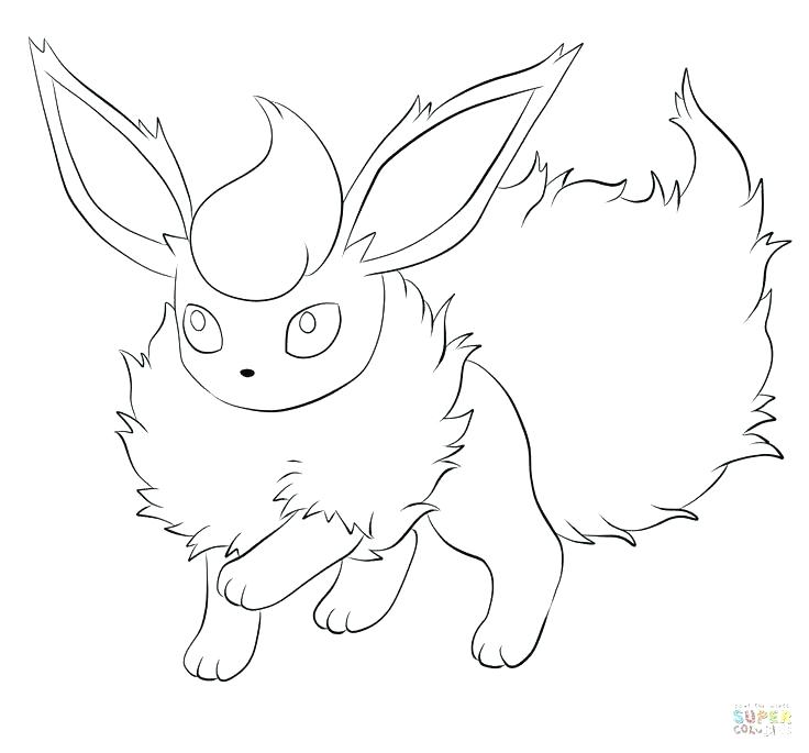 736x685 Umbreon Coloring Pages