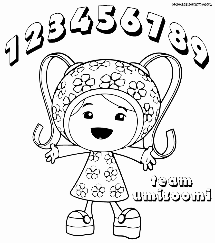 882x1000 Team Umizoomi Coloring Pages To Print Photos Mesr Stunning Page