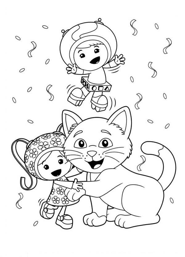 600x834 Team Umizoomi Coloring Pages Free Milli Is Kitten Love In Team