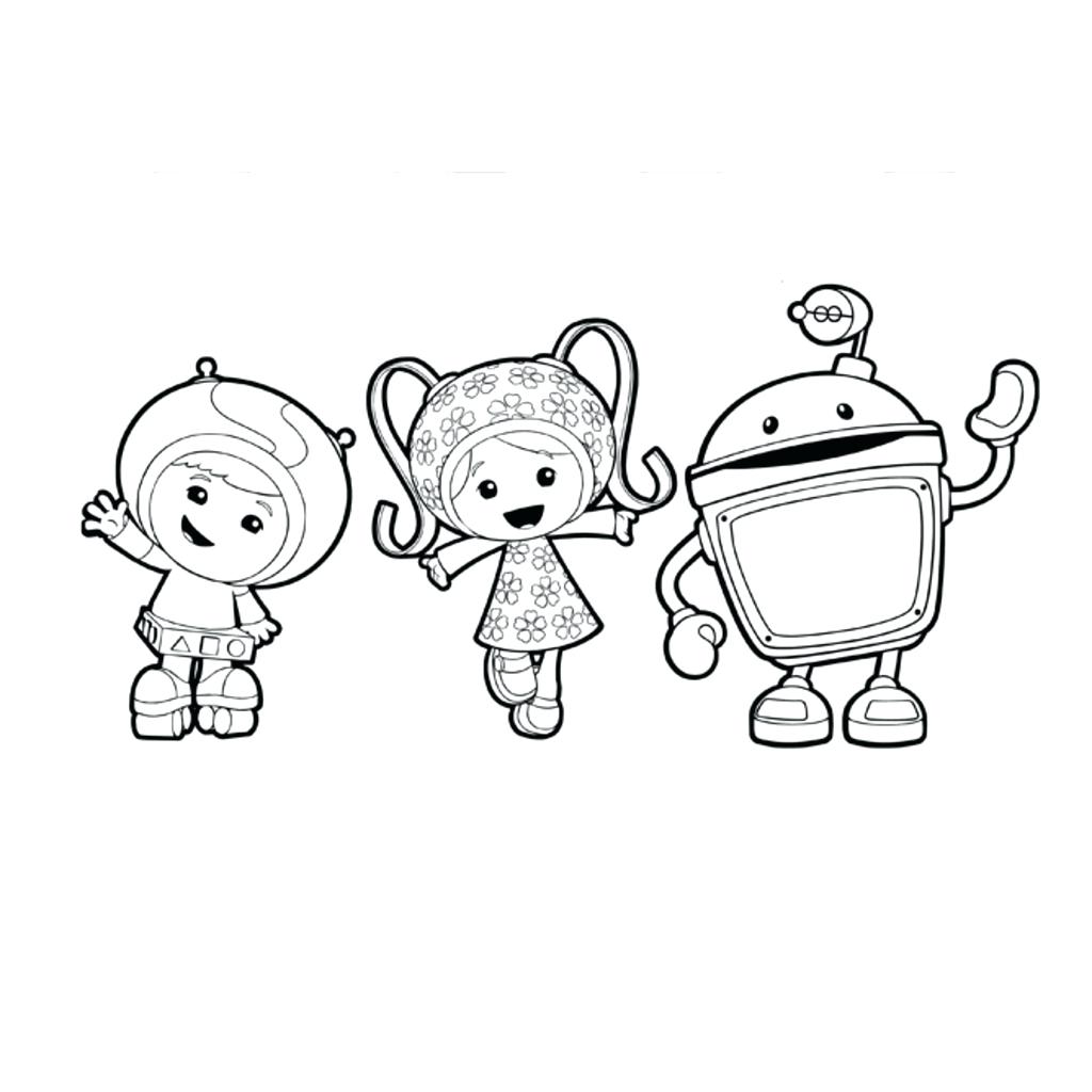 1024x1024 Free Team Umizoomi Coloring Pages Printable 456793 Stuning