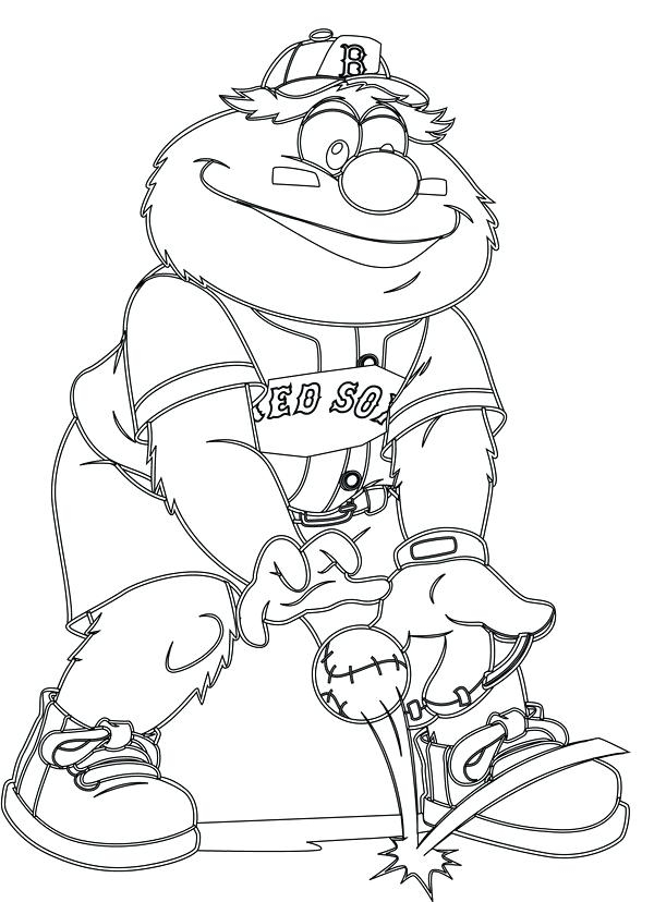 600x828 Red Sox Coloring Pages Printable Coloring Pages