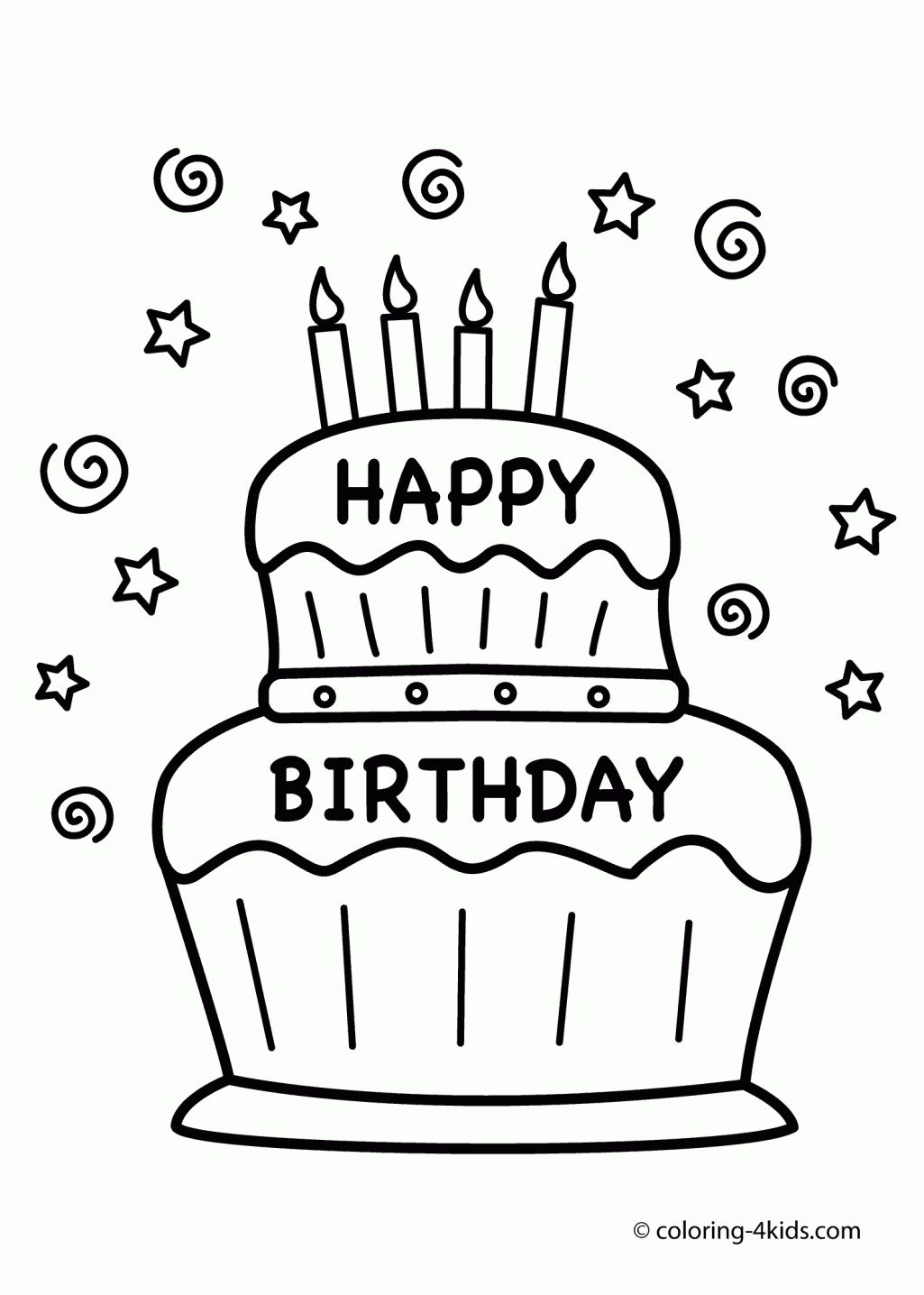 1025x1436 Insider Happy Birthday Uncle Coloring Pages Fa