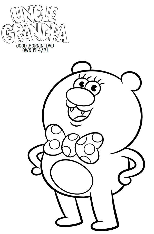 Uncle Grandpa Coloring Pages
