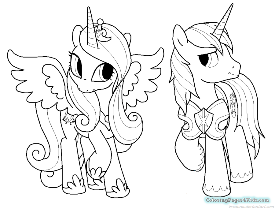 900x683 My Little Pony Coloring Pages Shining Armor Coloring Pages For Kids