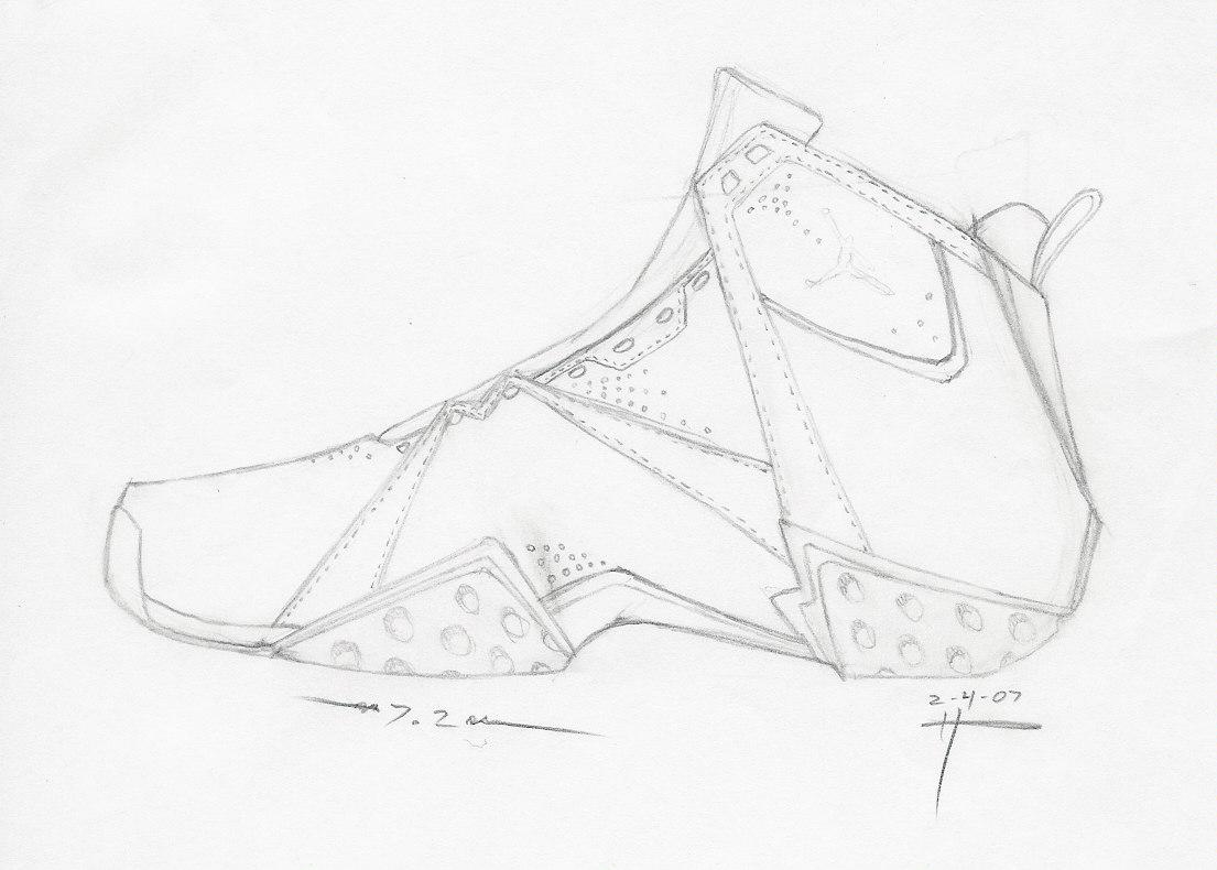 1105x790 Nike Air Jordan Shoes Coloring Pages, The Sneaker Colouring Book