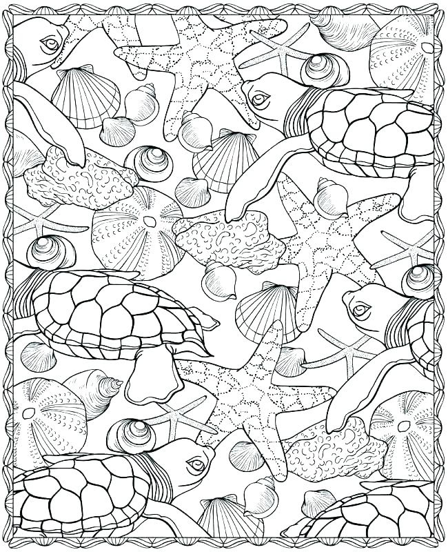 650x800 Sea World Coloring Pages Under The Sea Coloring Pages Coloring