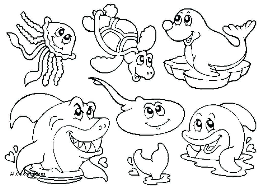 1024x733 Coloring Pages Sea Animals Unlimited Ocean Animal Animals Coloring