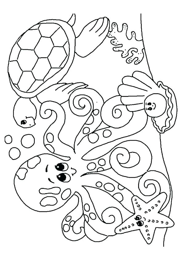 595x842 Under Sea Coloring Pages