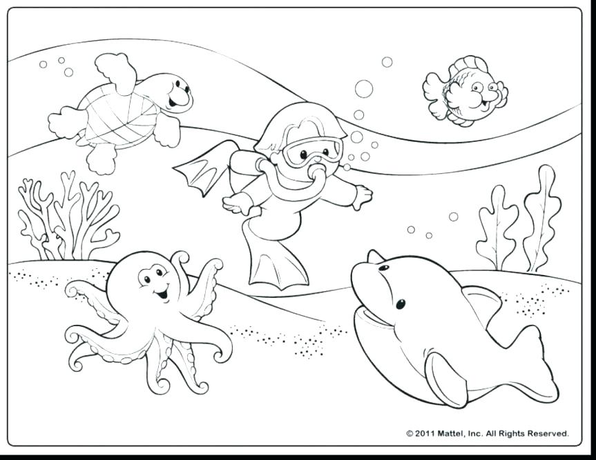 863x667 Outstanding Water Coloring Page Extraordinary Water Coloring Pages