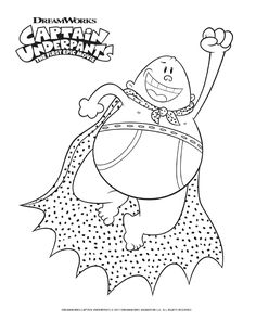 236x296 Capt. Underpants Coloring Pages To Print Captain Underpants