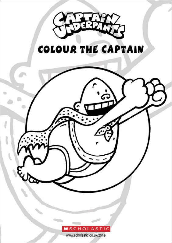 564x798 Captain Underpants Coloring Pages 550113