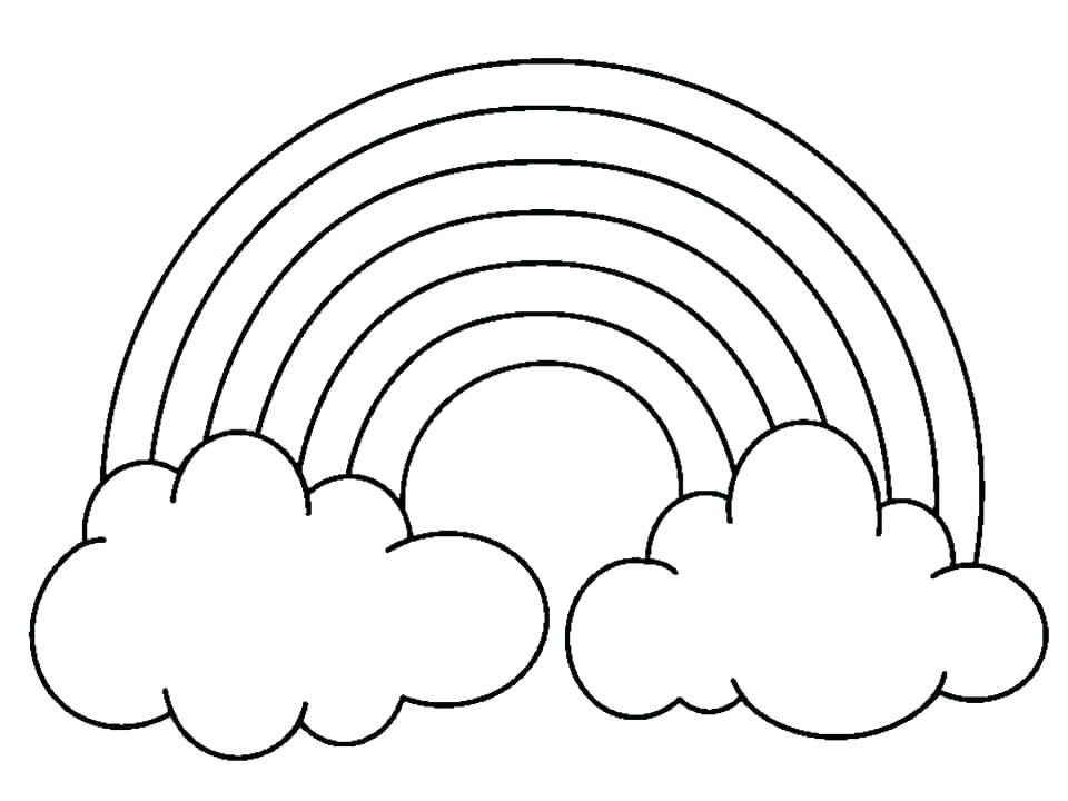 960x720 Unicorn Rainbow Coloring Pages Printable Unicorn Rainbow Coloring