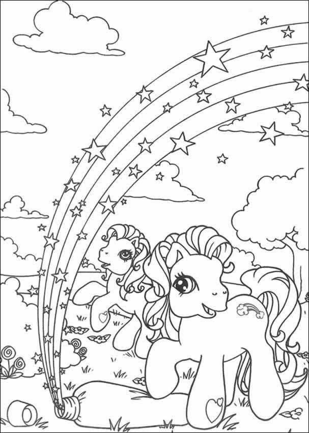 607x850 My Little Pony Coloring Pages
