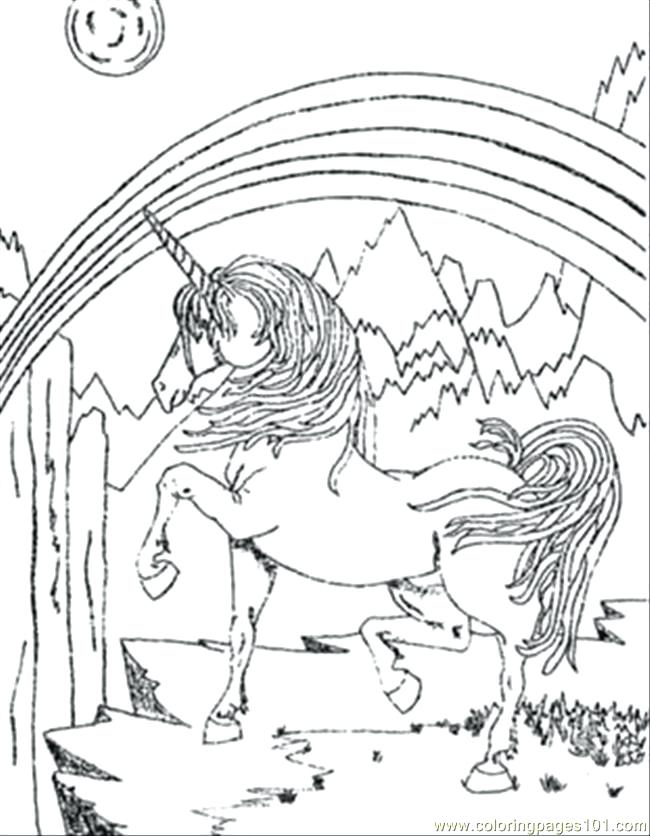 650x836 Unicorn Rainbow Coloring Pages Together With Unicorn Rainbow