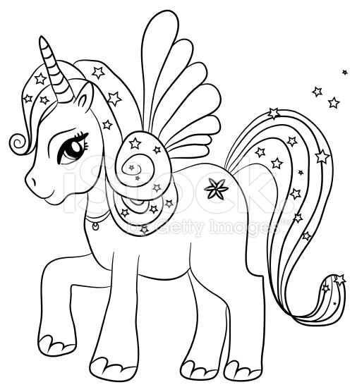 506x556 Best Unicorn Coloring Pages Free 1626 Printable