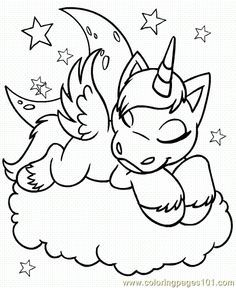 236x288 Cute Unicorn Coloring Pages To Print Color Bros