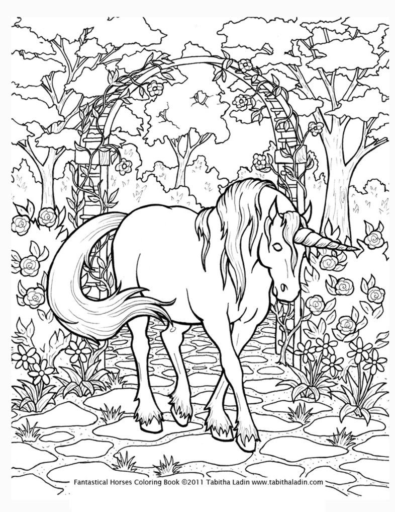 786x1017 Unicorn Coloring Pages Online Coloring Pages