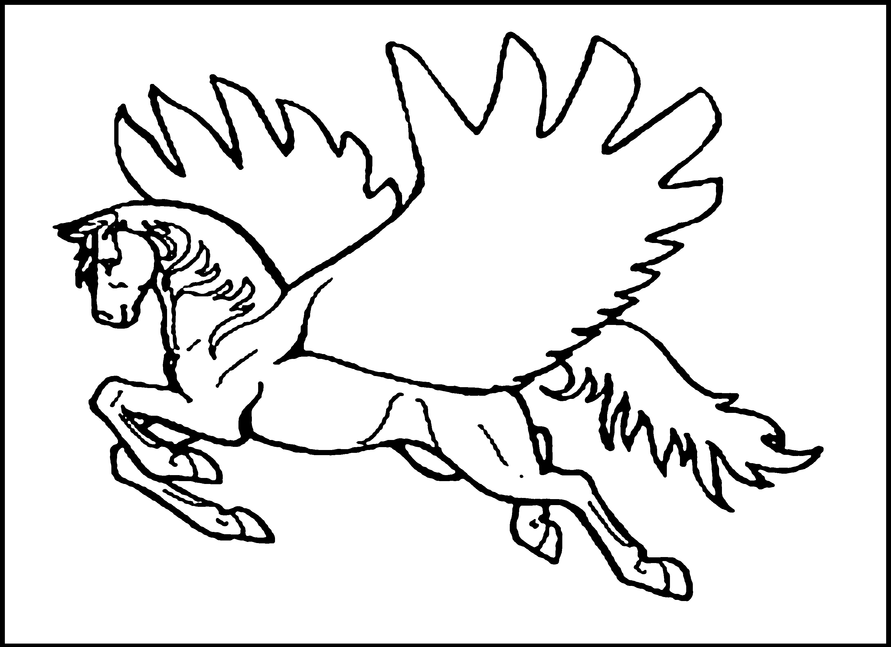 3120x2266 Great Pegasus Coloring Pages 100 2395 To Print