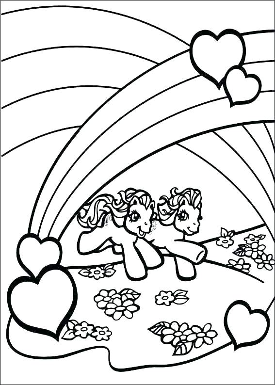 567x794 Rainbows Coloring Pages Rainbows Coloring Pages Coloring Page