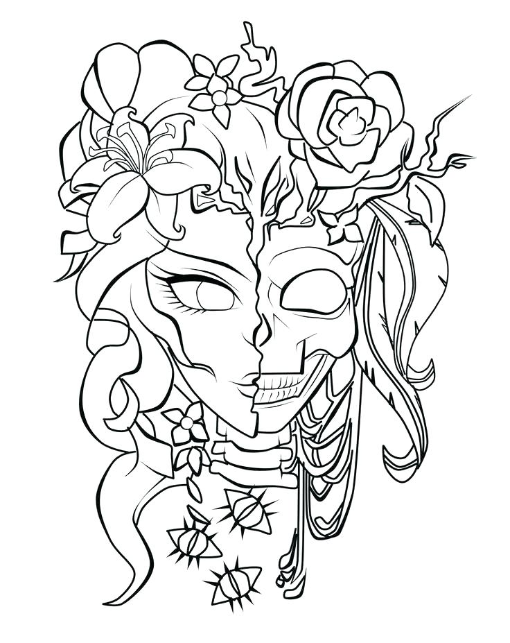 736x927 Cool Halloween Coloring Pages Coloring Pages Photos To Coloring
