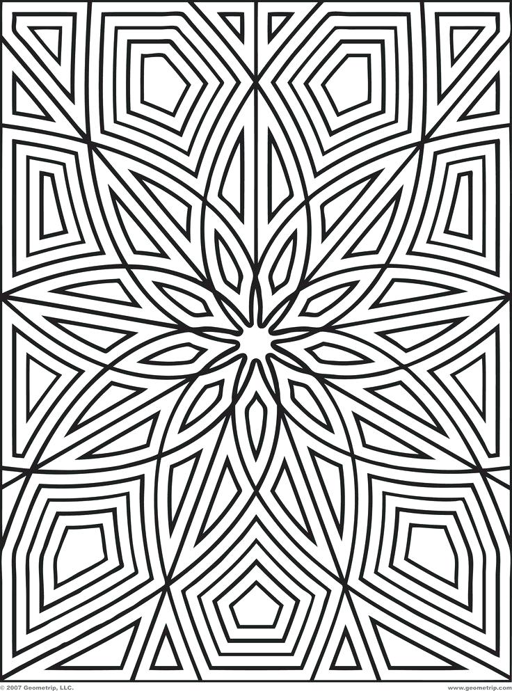 736x993 Pattern Coloring Pages To Print Design Coloring Pages To Print