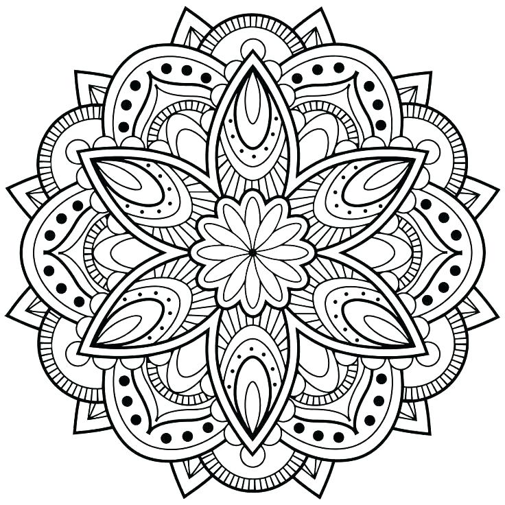 736x736 Color Pages For Adults