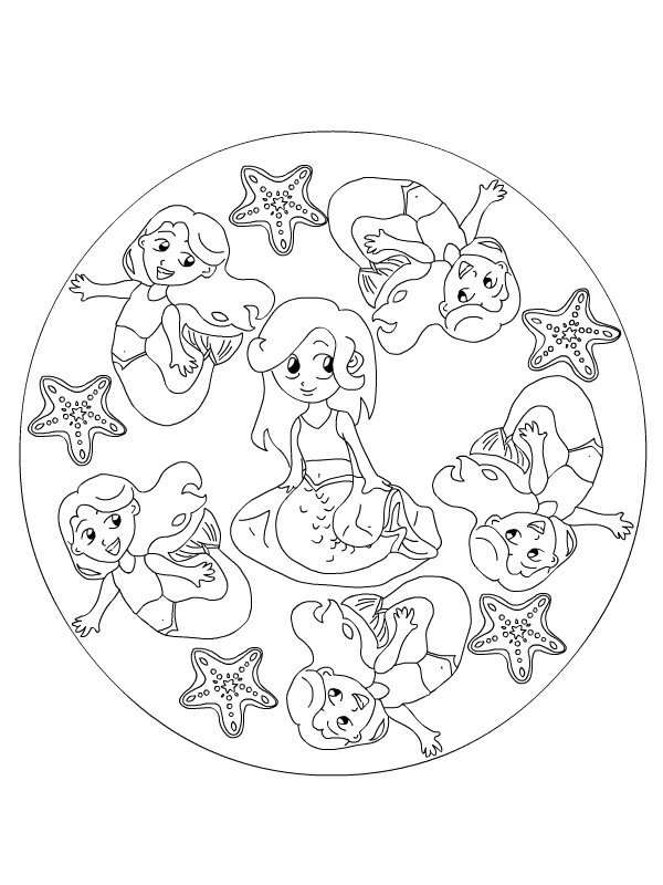 600x800 Kids N 29 Coloring Pages Of Mermaid