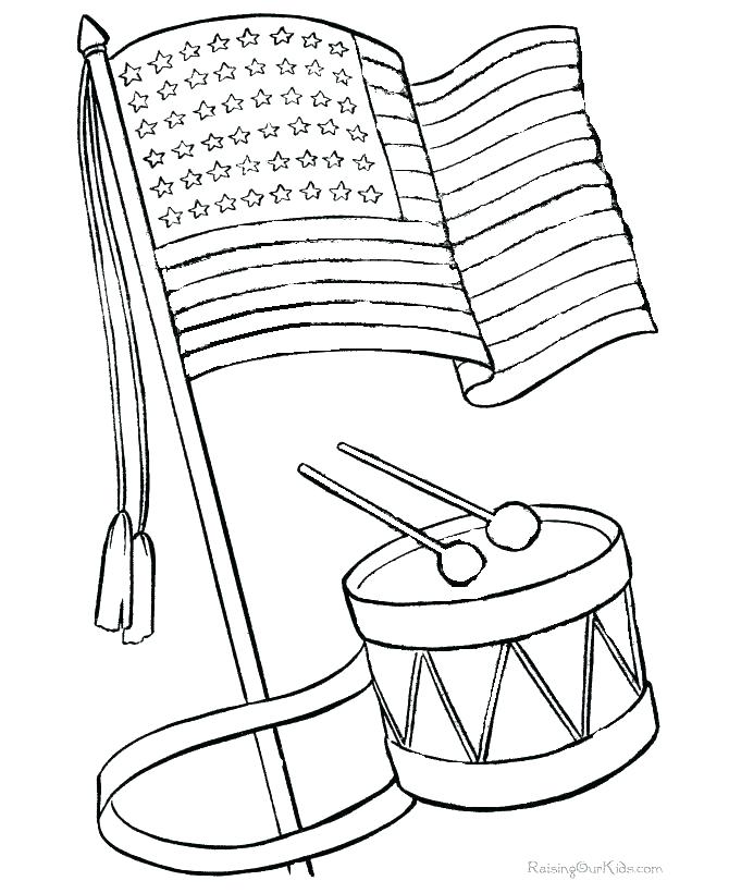 670x820 United States Of Flag Coloring Page United States Flag United