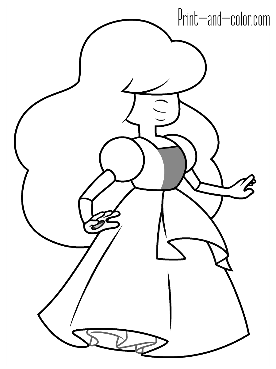 900x1200 Steven Universe Coloring Pages Print