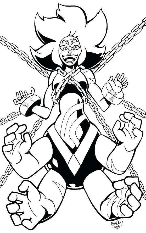 558x890 Steven Universe Coloring Pages Garnet