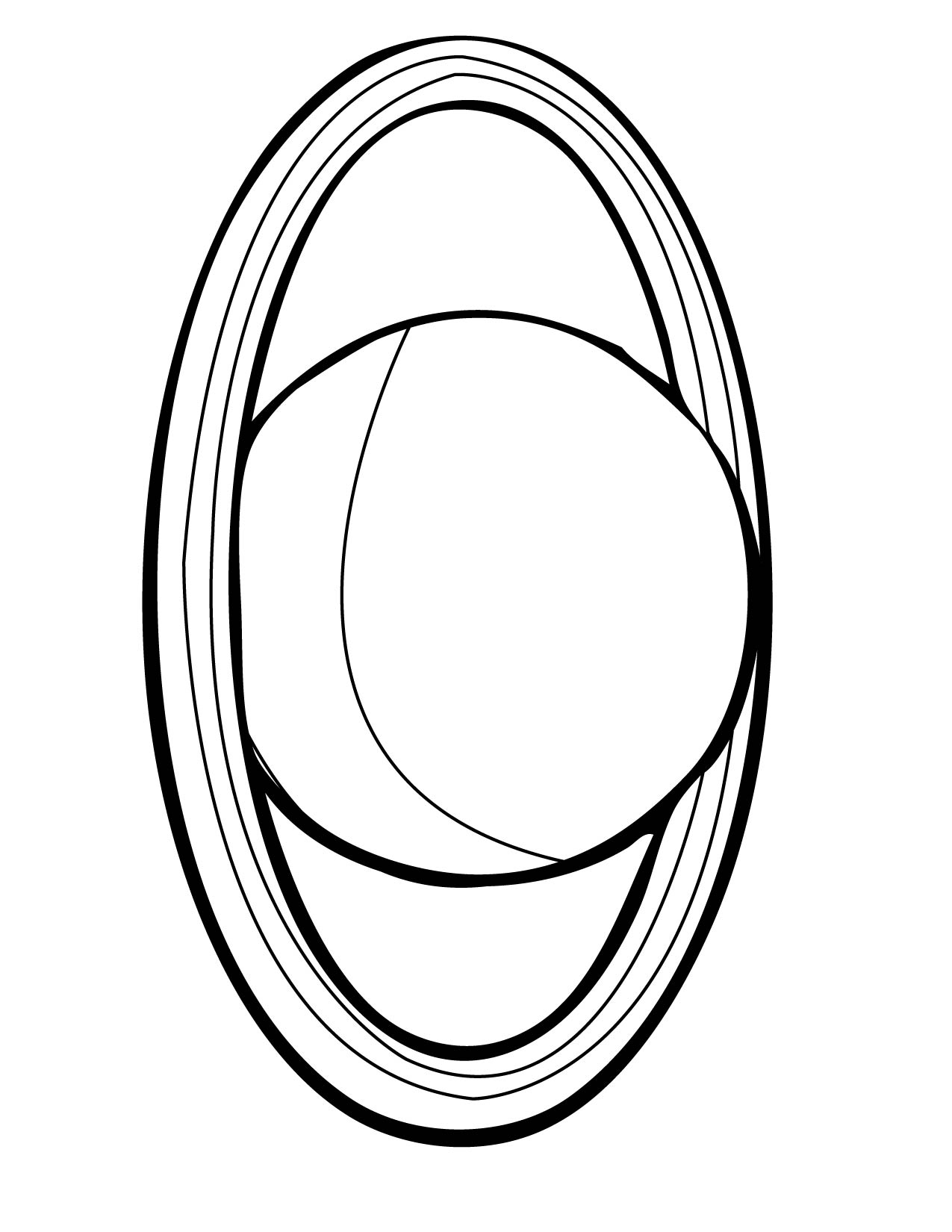 1275x1650 Uranus Coloring Page