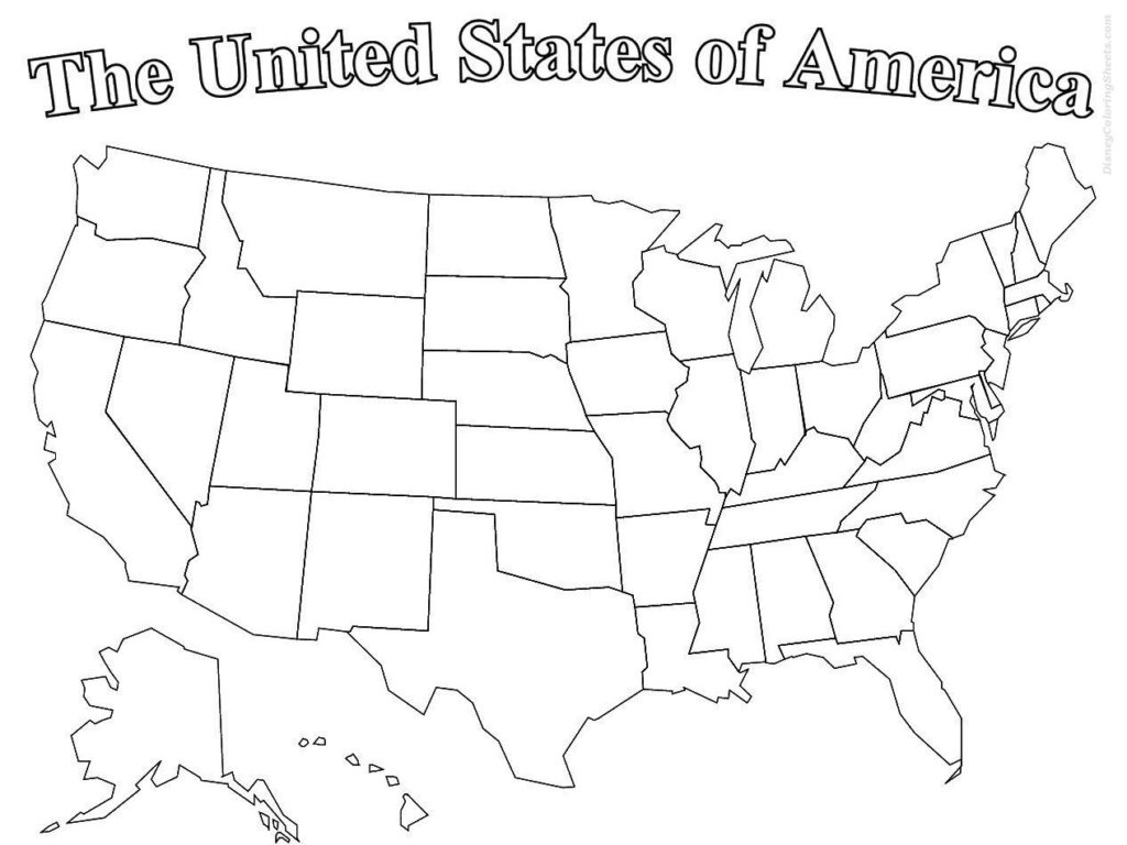 1024x768 Us Map Color Page Lavishly United States Coloring Innovative
