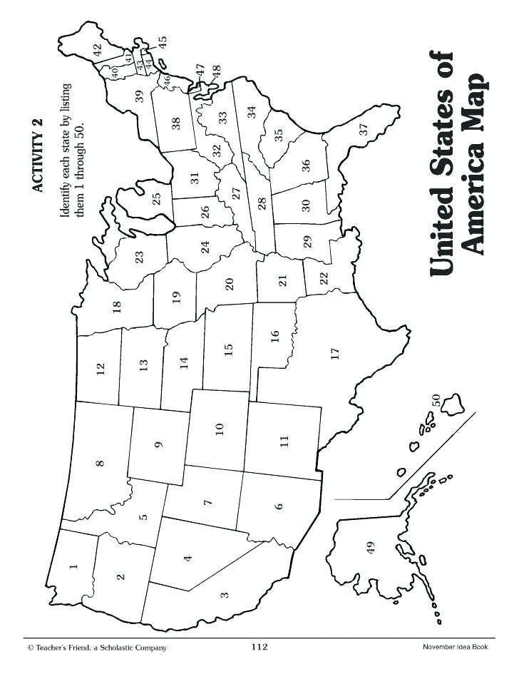 728x945 Us Map Coloring Page United States Color Blank Size Treasure