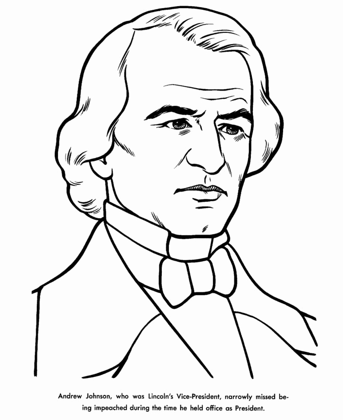 670x820 Free Printable President Millard Fillmore Biography And Coloring