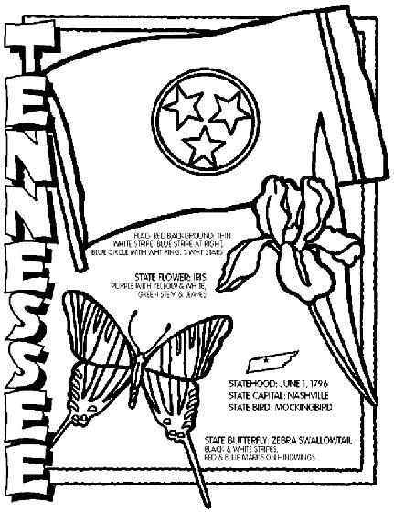 Us State Flags Coloring Pages