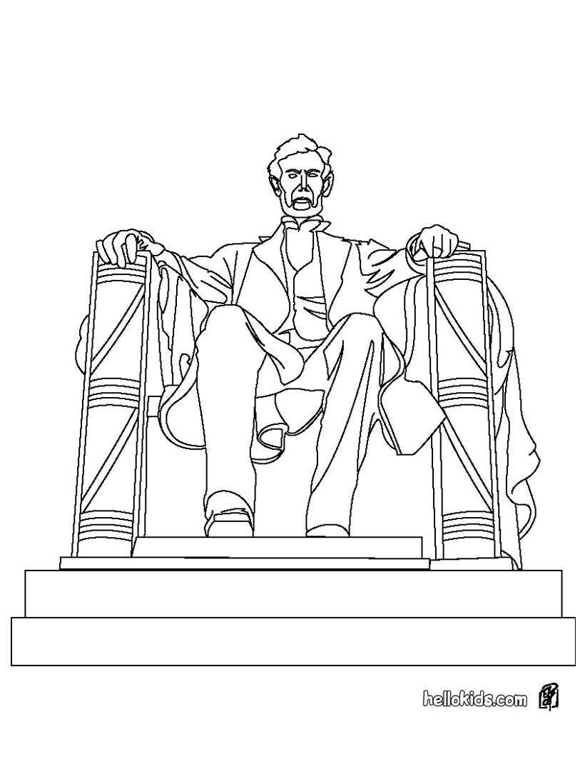 820x1060 The United States Symbols Coloring Pages