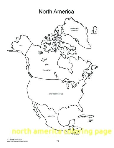 387x500 North America Coloring Page Map Of Usa Coloring Page Map Of