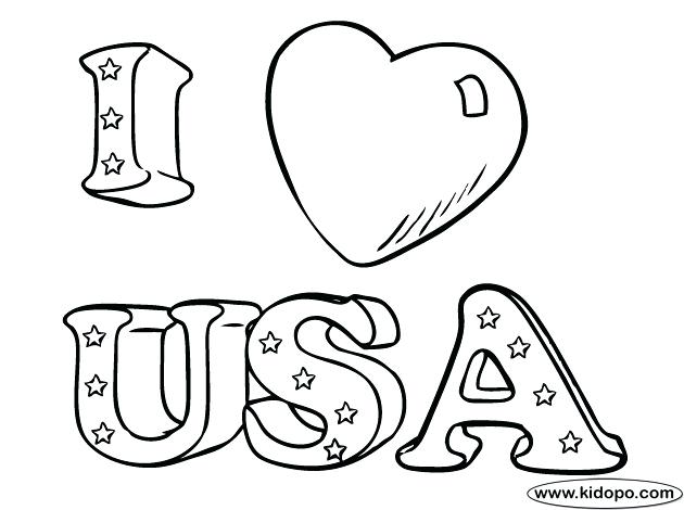630x470 Coloring Pages Usa The Of Coloring Pages Independence Day Happy 4