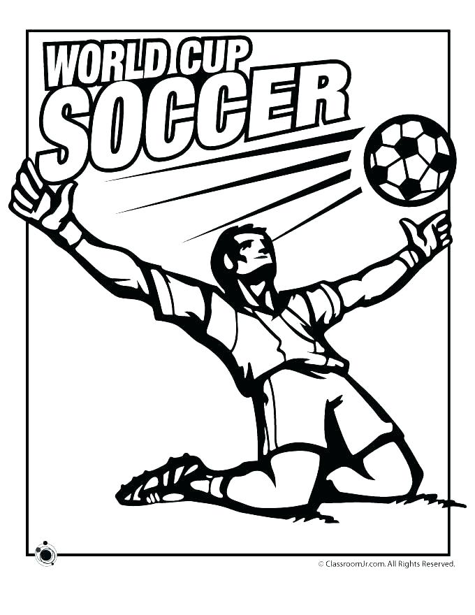 Usa Soccer Coloring Pages