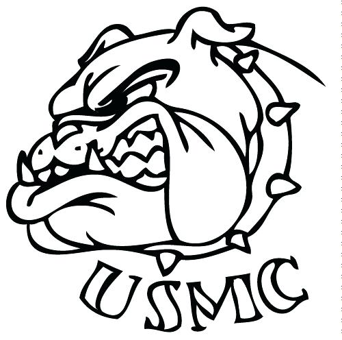 500x496 Unique Marine Corps Coloring Pages And Military Coloring Pages Dog