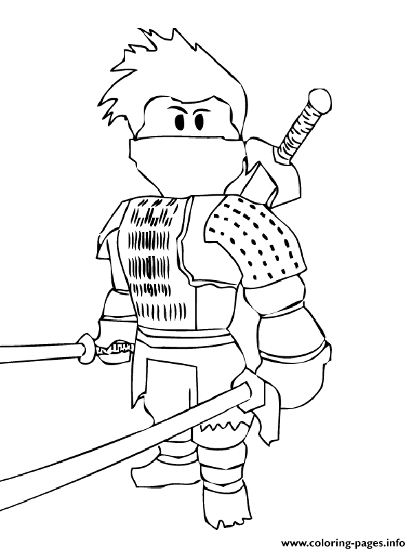 605x804 Print Roblox Ninja Coloring Pages Entry Way Free