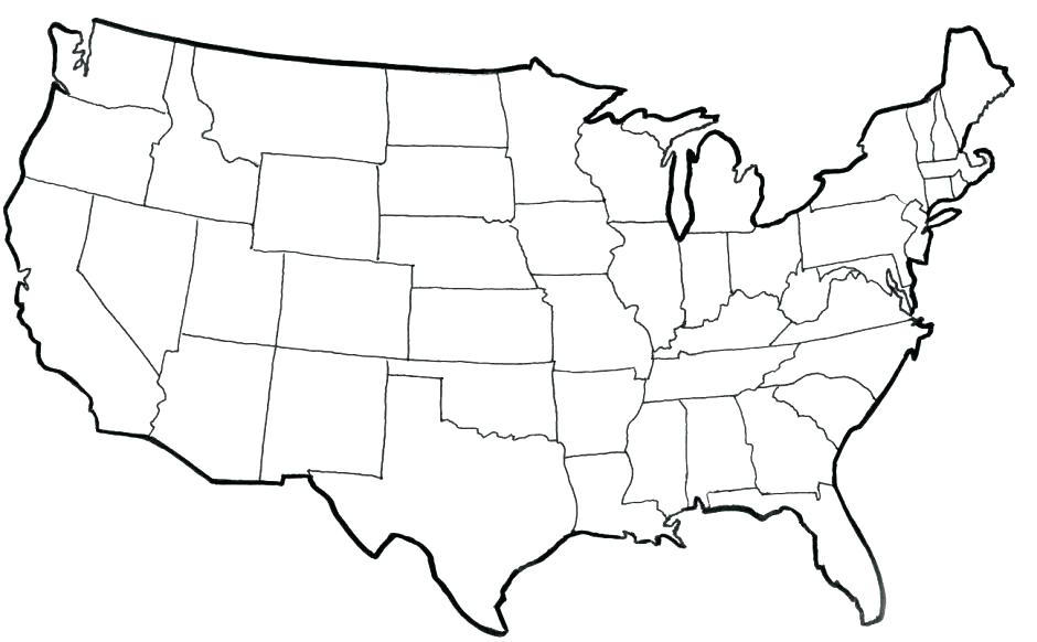 940x582 United States Coloring Pages United States Of Coloring Pages Flag