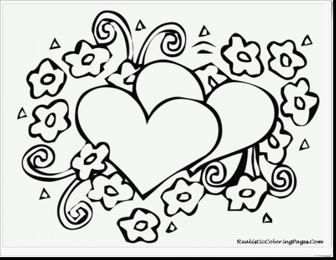 1151x893 Valentines Day Coloring Pages For Adults